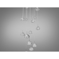 Люстра лед светодиодная декоративная на 26 ламп Diasha 3004/26HR