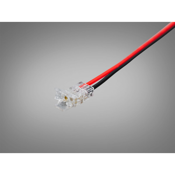 Конектор для SMD та COB стрічки 5mm Diasha PCON2pin/CAB-5mm-clear