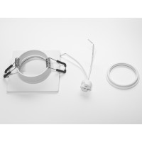 Точковий світильник Diasha Aluminium білий квадратний дизайн Diasha QXL-1760-S-WH