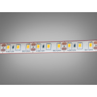 LED стрічка 12В, 120 шт/м, герметична, 8мм, теплий Diasha P12-2835-120-WW-68-8/10