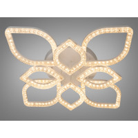 Стельова світлодіодна люстра біла 140 Вт Diasha MX4773/4+4WH