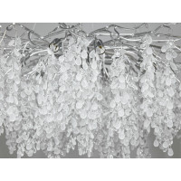 Современная люстра в зал 14 ламп, хром Diasha 603-1000CH