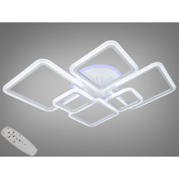 LED люстра смарт світильник з ІЧ пультом та диммером, 110W Diasha A8160/6BKLED3colordimmer