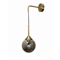 Бра настенные светильники в стиле модерн Levistella  752W4412-1 BRZ+BK