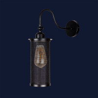 Бра в стиле лофт Levistella 907W012F3-1 BK