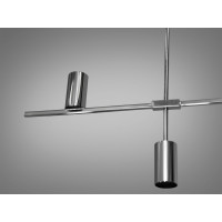 Перлина колекції, модна люстра підвіс в стилі Loft, 4 лампи, хром Diasha SY1113-4CH