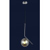 Светильник люстра подвесная в стиле лофт шар Levistella 9163814-1 CR+BK