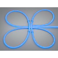 LED NEON 24в, герметичний, 11мм, круглий Diasha P220-NEON-R-BLUE