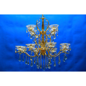 Люстра свеча L12998/8+4 (GOLD+CHAMPAGNE) Splendid-Ray
1568