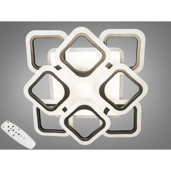 LED люстра с пултом Diasha AS8060/4+4WHLEDRGBdimmer