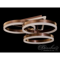 LED люстра потолочная светодиодная с пультом управления Diasha 8872/3WHLED3colordimmer