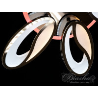 Люстра светодиодная с пультом 105W Diasha 8090/6LED3colordimmer
