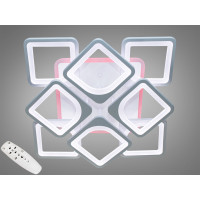 Люстра потолочная с пультом  Diasha S8060/4+4WHLED3colordimmer