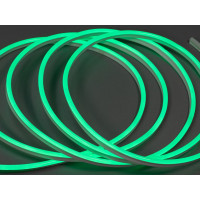 LED NEON 220в, герметичний, 7x15мм, зелений Diasha P220-NEON-GREEN-65-7