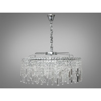 Хрустальная люстра в зал 15 ламп Diasha 9708-750CH