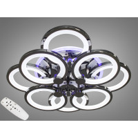 Люстры светодиодные Diasha 8022/4+4BHR LED 3color dimmer  