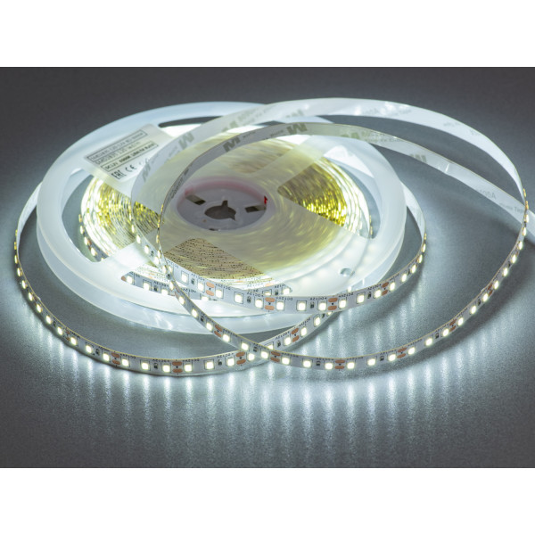 LED стрічка 12В, 120 діодів на метр, 8мм, холодний Diasha P12D-2835-120-CW-20-8