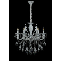 Люстра свеча на 6 ламп Splendid-Ray 254302 (WT+SL)