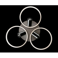 Светодиодная люстра L2466/3+3 LED (WHITE+BLACK) Splendid-Ray
1002570