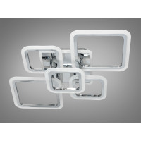 Світлодіодна люстра смарт світильник з пультом, 80W, золото Diasha A8160/2+3HRLED3colordimmer