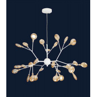 Люстра LED PETALS Levistella 918LP262-27 WH+BR