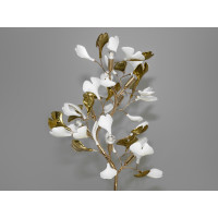 Торшер Ginkgo Biloba золото 7xE14 кераміка Diasha 7161-7FGD