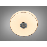 Смарт LED люстра біла 80 Вт RGB з Bluetooth Diasha DB-8305/500RGB+MP3