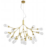 Люстра светильник подвесная в стиле лофт Levistella 918LP268-27 GD+CL