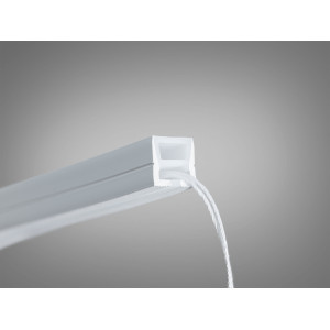 Гнучкий профіль для LED стрічки, накладний Diasha PLS-1212EN