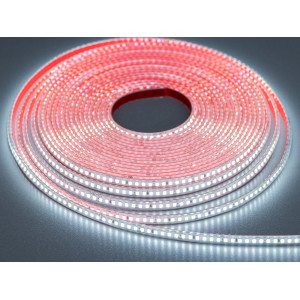 LED стрічка 24в, 180 шт/м, герметична, 8мм, холодний Diasha N24-2835-180-CW-65-8