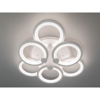 Сучасна стельова люстра з пультом, дімером, підсвічуванням, 115W Diasha 8022/3+3WHLED3colordimmer