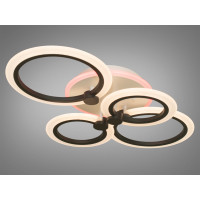 Потолочные светодиодные led люстры A8022/4BK LED 3color dimmer