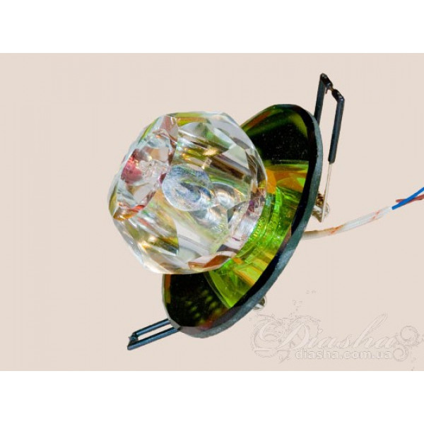 Універсальний точковий світильник "Мультиколор" із оптичної смоли Diasha A228BSRB