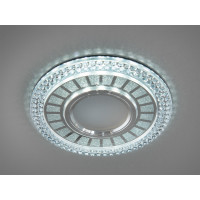 Дизайнерський точковий світильник із вбудованим led підсвічуванням Diasha 7123