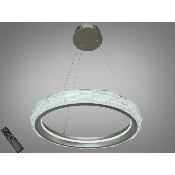 Кришталева світлодіодна люстра-підвіс, 60W Diasha 583-500G