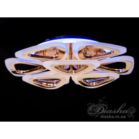 Cветодиодная люстра Diasha A8118/6+3G LED 3color dimmer