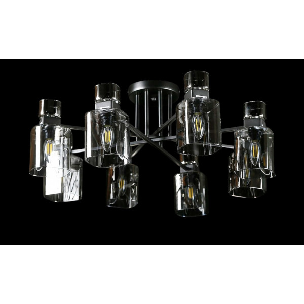 Люстра с плафонами  L07507/8 (BLACK) Splendid-Ray
2562