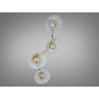 Креативне світлодіодне бра в стилі лофт, 8 Вт, золото Diasha F3788