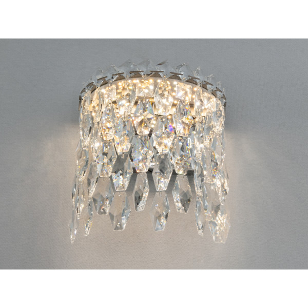 Настінне LED бра кришталеве хром 10 Вт Diasha 582/BCH