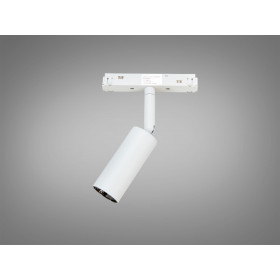 Магнітний трековий поворотний світильник, 7 Вт, чорний Diasha QY-CX160W/6W-WH