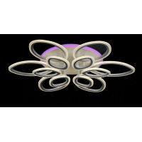 Люстра в зал или спальню светодиодная современная Splendid-Ray 2850186/6+6A LED (WHITE) 