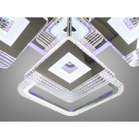 Люстра в зал с пультом управления 150W Diasha 2035/4+4HRLED3colordimmer