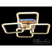 Люстра светодиодная потолочная с пульттом управления 90W Diasha MX2503/4SGRLED3colordimmer