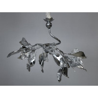 Підвісна люстра з керамічними елементами, 6 ламп, хром Diasha 7229-6PHR Підвісна люстра з керамічними елементами, 6 ламп, хром Diasha 7229-6PHR