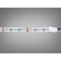 Світлодіодна стрічка 12В, 60діодів на метр, 10мм, RGB Diasha P12-5050-60-RGB+WW-20-10