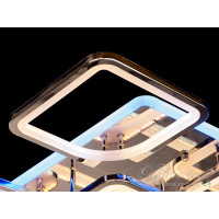 Потолочная светодиодная люстра с пультом и подсветкой Diasha 8060/6+2G LED 3color dimmer