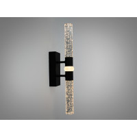 Бра Diasha чорне 9 Вт з бульбашковими трубками Diasha B1284BK