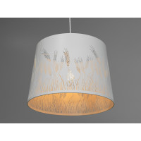 Тематичний світильник підвіс в стилі Лофт "Поле", білий світильник Diasha 8390-1WH