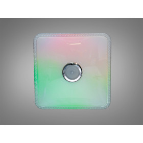Стельова люстра LED біла 80 Вт RGB Bluetooth TUYA Diasha DB-8501C/500x500RGB+MP3+TUYA
