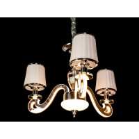 Люстра абажурная светодиодная в современном стиле Diasha 8331/3HR